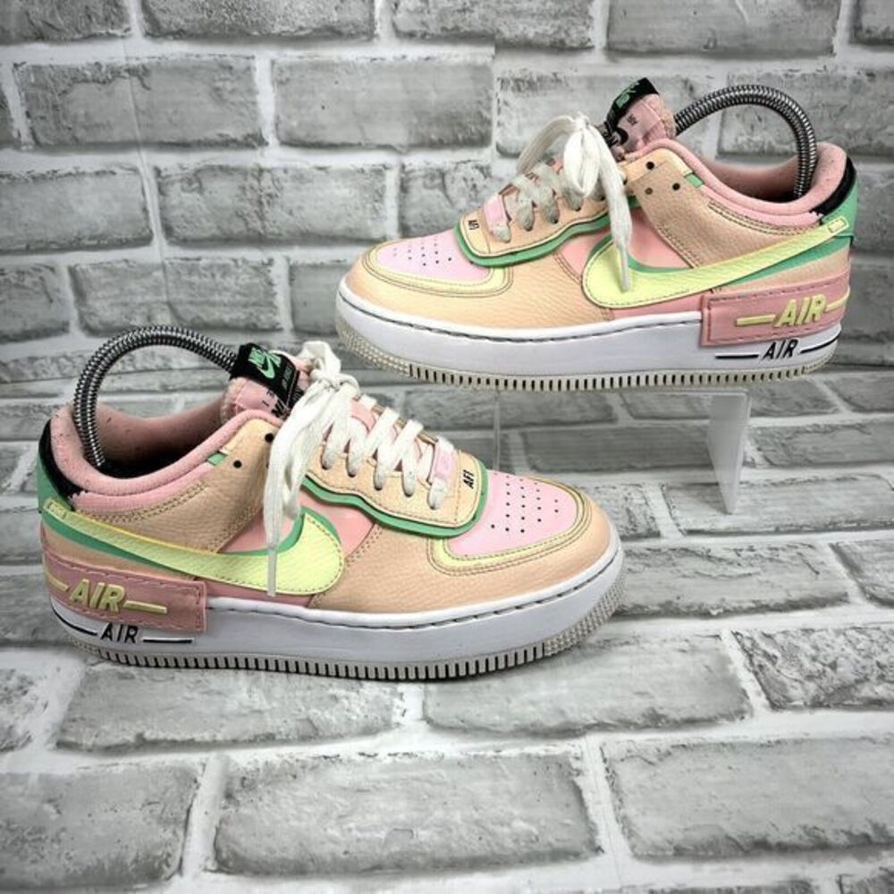 Nike Air Force 1 Women's Size 7.5 Low Shadow Arctic Punch W